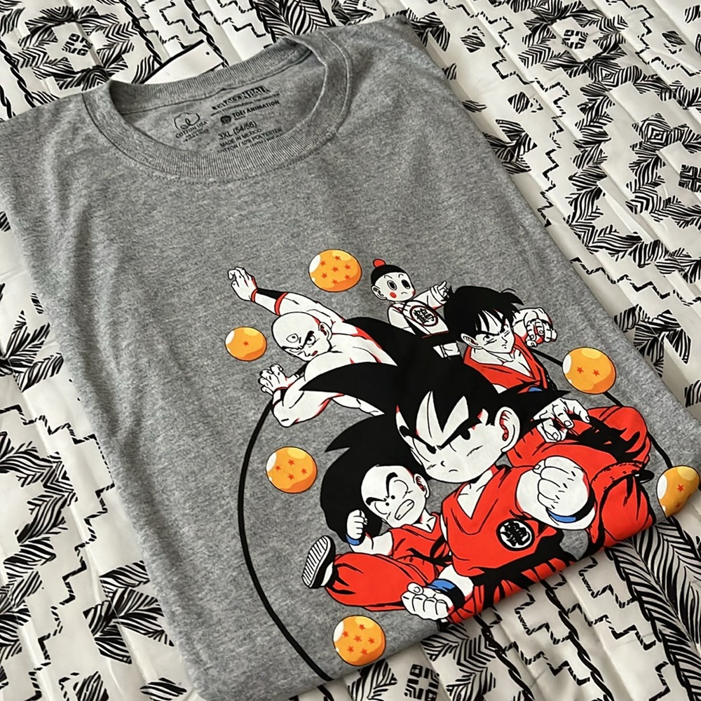Dragonball Z Size 3XL in Gray